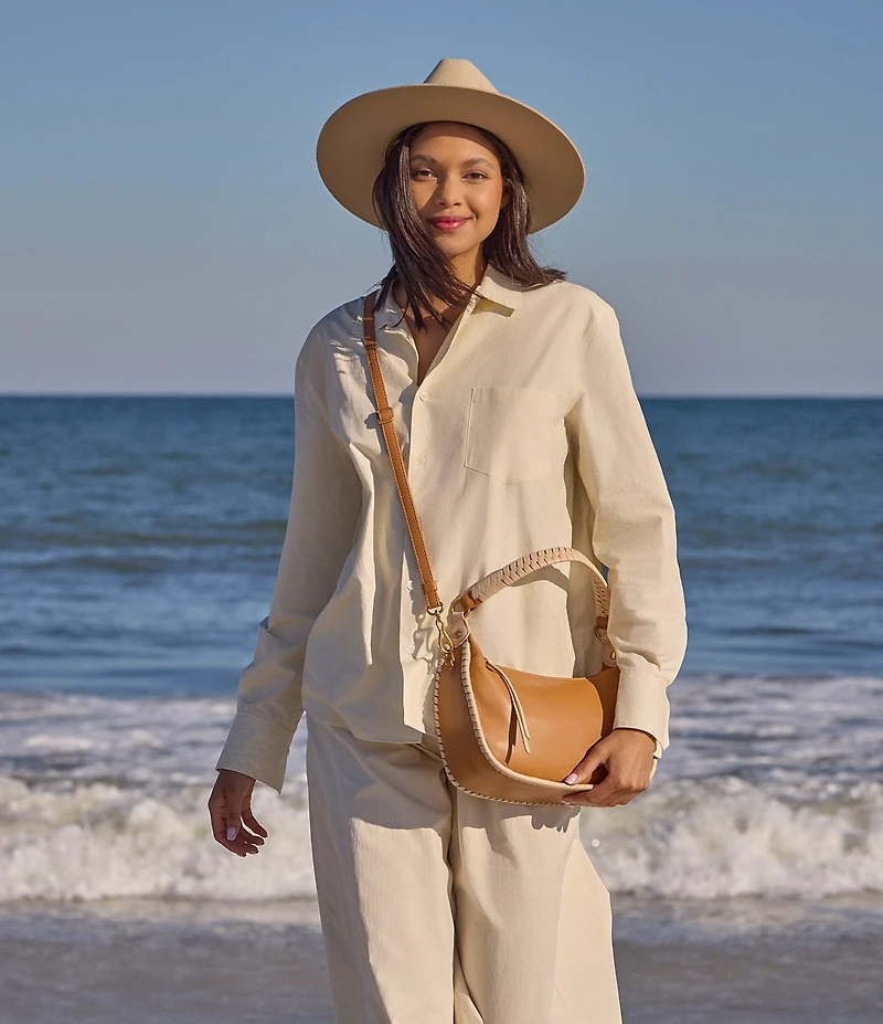 HOBO Mia Crescent Hobo Shoulder Bag