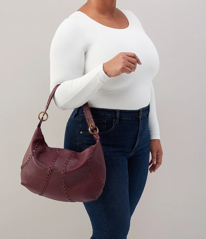 HOBO Opal Whipstitch Shoulder Bag