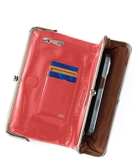 HOBO Original Leather Lauren Double-Frame Wallet