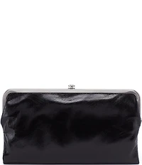 HOBO Original Leather Lauren Double-Frame Clutch Wallet