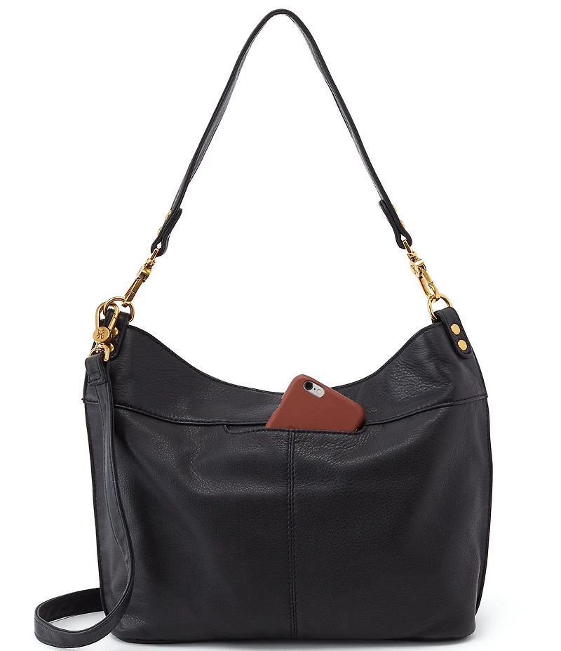 HOBO Pier Gold Hardware Convertible Hobo Crossbody Bag