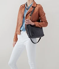 HOBO Pier Gold Hardware Convertible Hobo Crossbody Bag