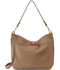 HOBO Pier Gold Hardware Convertible Hobo Crossbody Bag