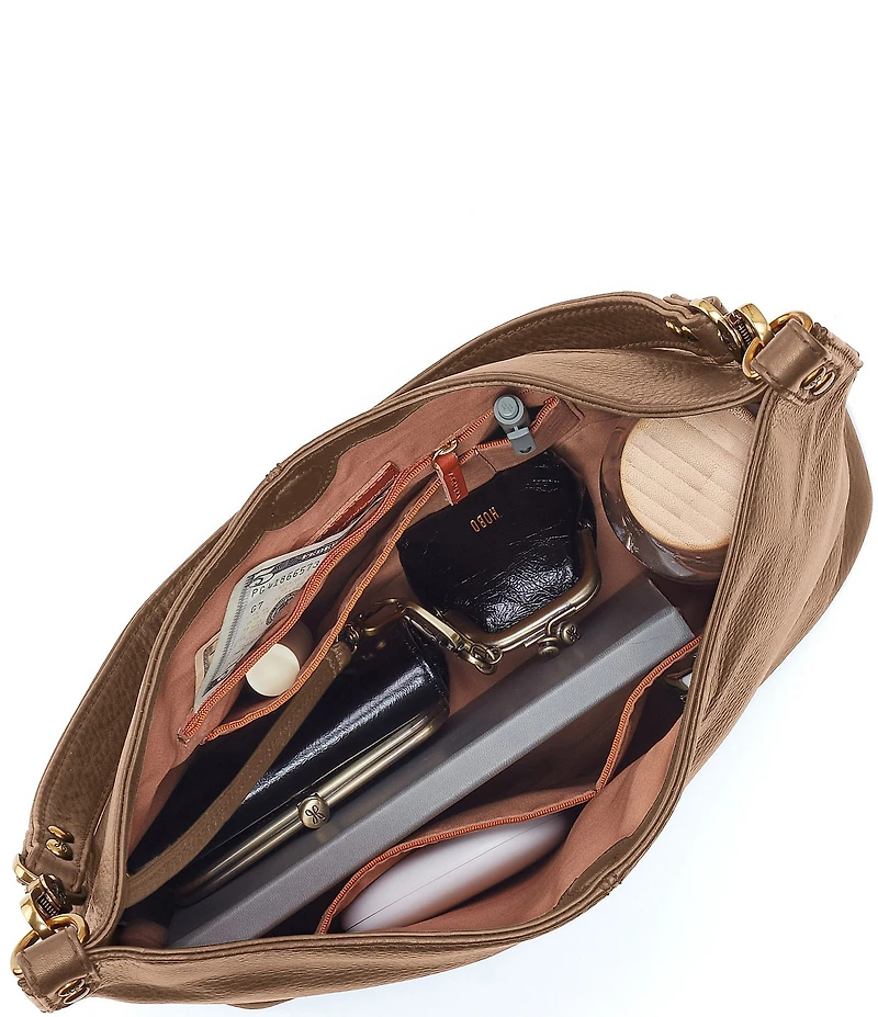 HOBO Pier Gold Hardware Convertible Hobo Crossbody Bag