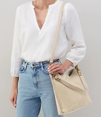 HOBO Pier Gold Hardware Convertible Hobo Crossbody Bag