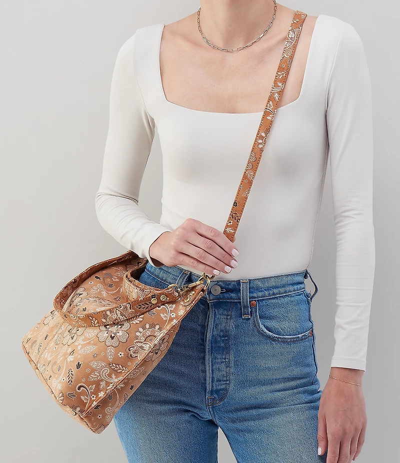 HOBO Pier Country Road Bloom Convertible Shoulder Bag