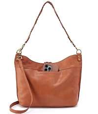HOBO Pier Woven Fringe Tassel Shoulder Bag