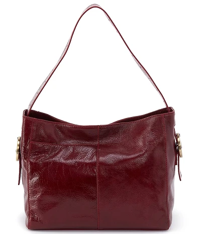 HOBO Render Crackle Leather Shoulder Bag