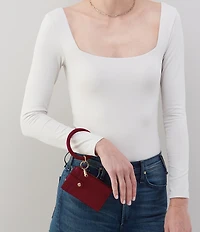 HOBO Ring Credit Card Case Wristlet