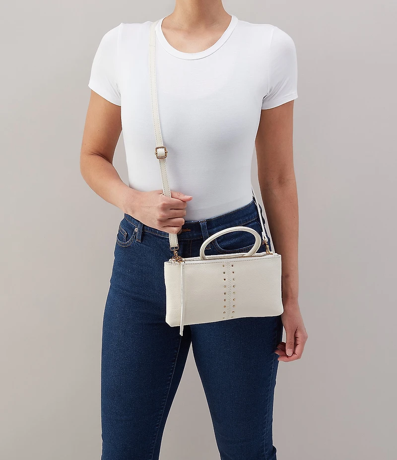 HOBO Sable Crossbody Coastal Studded Cloud Crossbody Bag