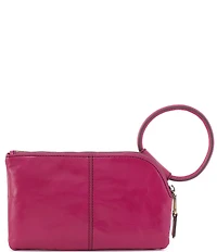 HOBO Sable Leather Ring-Handle Wristlet