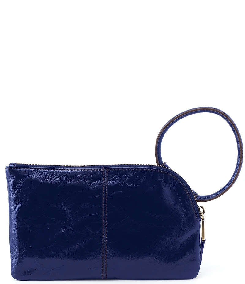 HOBO Sable Leather Ring-Handle Wristlet
