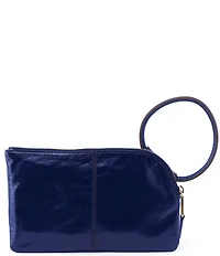 HOBO Sable Leather Ring-Handle Wristlet