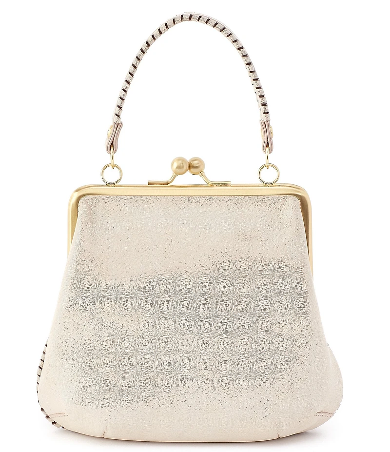 HOBO Alba Metallic Frame Kisslock Crossbody Bag