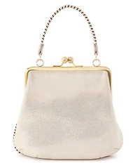 HOBO Alba Metallic Frame Kisslock Crossbody Bag