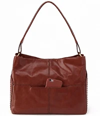 HOBO Seneca Medium Leather Shoulder Bag