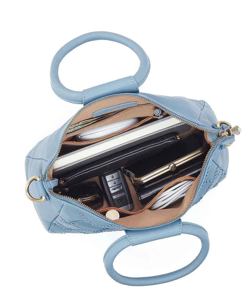 HOBO Sheila Bluebell Top Handle Medium Satchel Bag