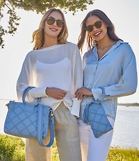 HOBO Sheila Bluebell Top Handle Medium Satchel Bag