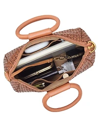 HOBO Sheila Medium Cut-Out Petal Handle Satchel Bag