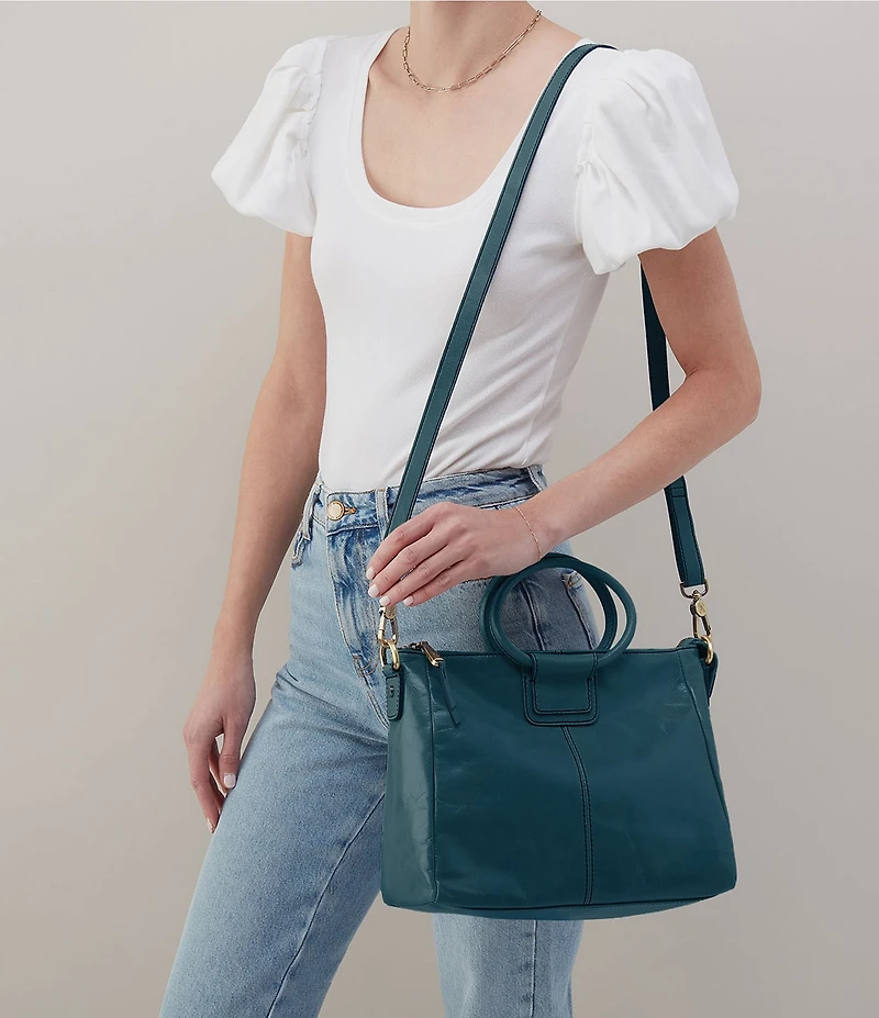 HOBO Sheila Medium Leather Satchel Bag