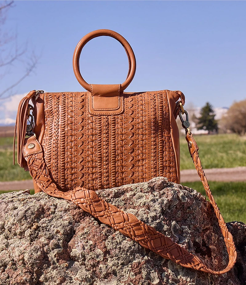 HOBO Sheila Medium Woven Satchel Bag