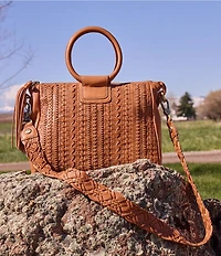 HOBO Sheila Medium Woven Satchel Bag
