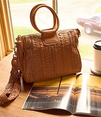 HOBO Sheila Medium Woven Satchel Bag