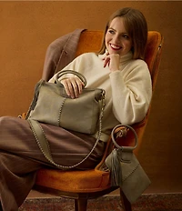 HOBO Sheila Medium Whipstitch Satchel Bag