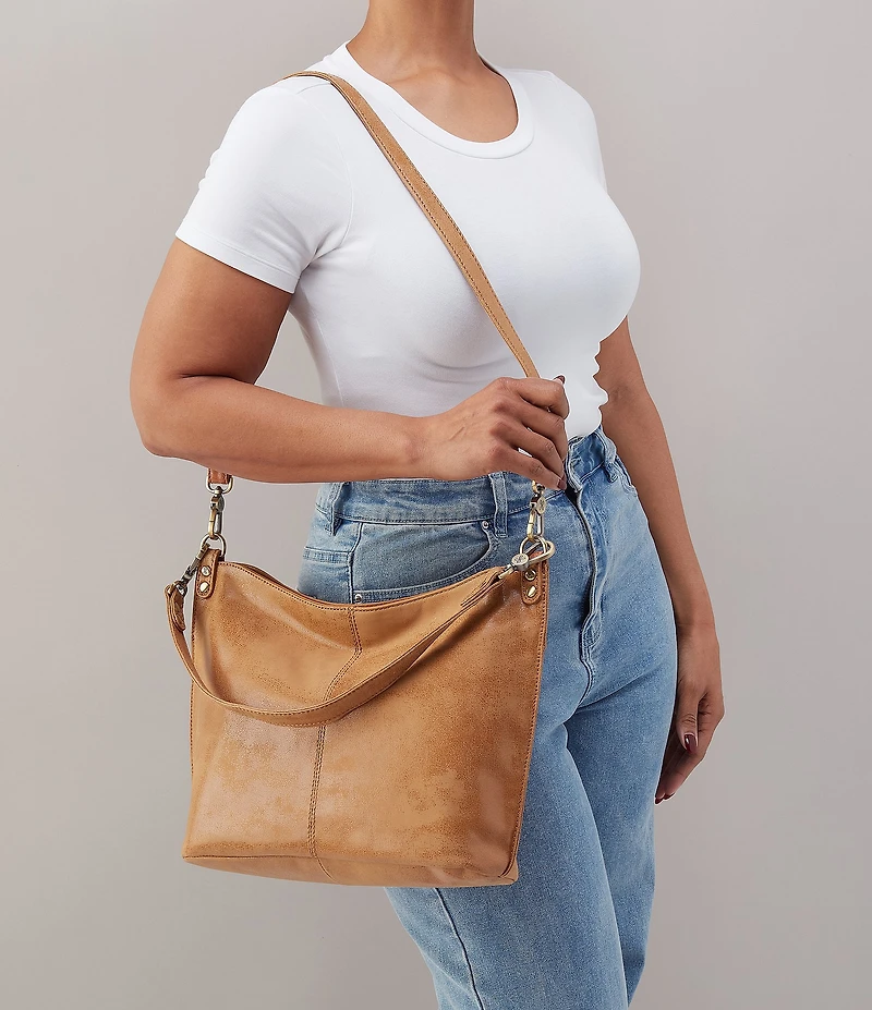 HOBO Specialty Hide Collection Pier Convertible Slouchy Crossbody Hobo Bag