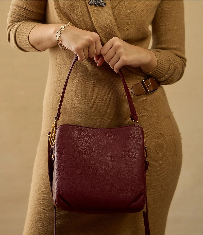 HOBO Starr Leather Bucket Bag