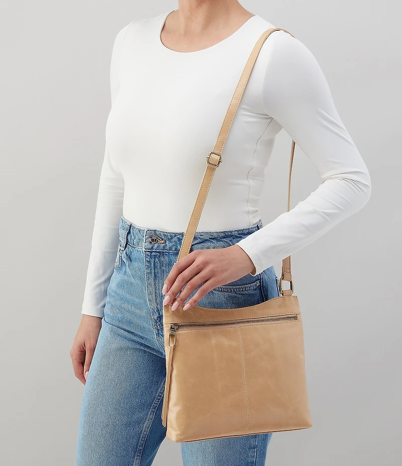 HOBO Vintage Hide Collection Cambel Leather Crossbody Bag