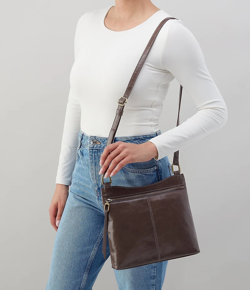 HOBO Vintage Hide Collection Cambel Leather Crossbody Bag