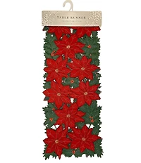 Homewear Portia Poinsettia Runner, 72#double;