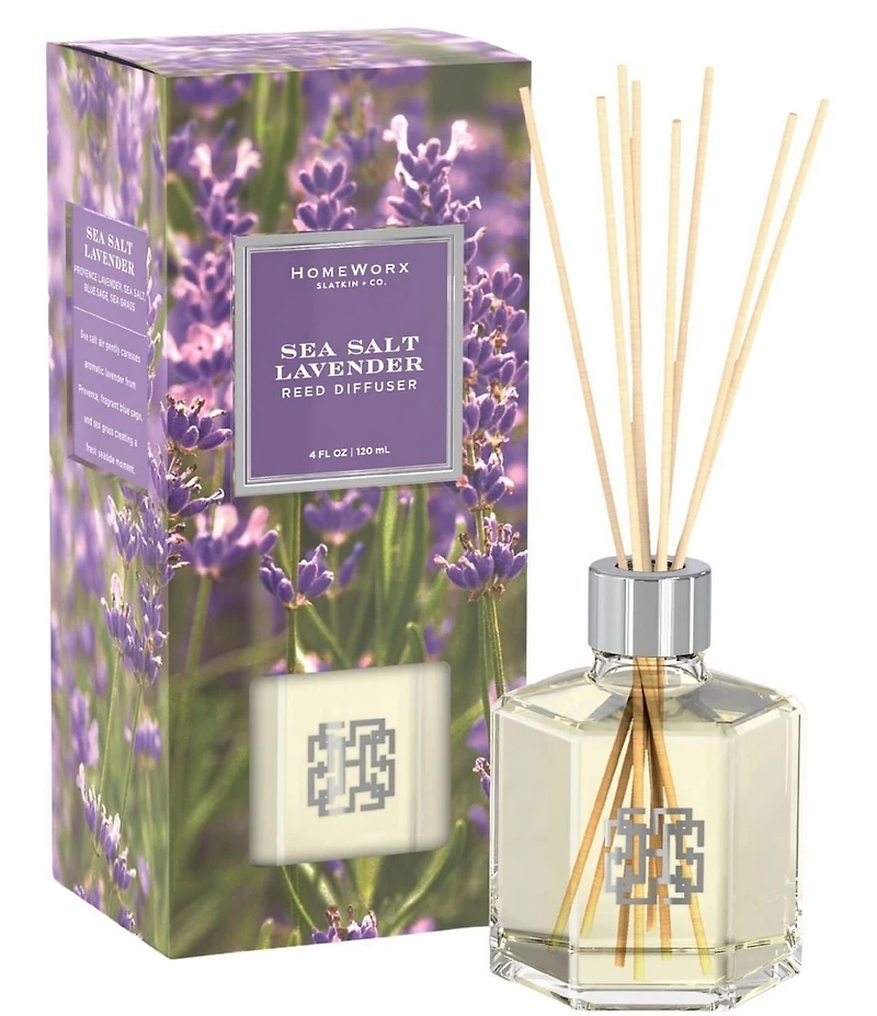 HomeWorx by Slatkin + Co Sea Salt Lavender Reed Diffuser