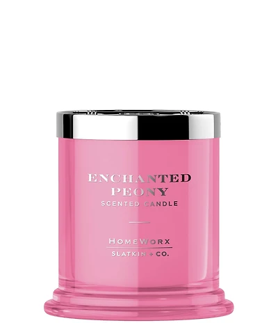 HomeWorx by Slatkin & Co. Enchanted Peony 1-Wick Scented Candle