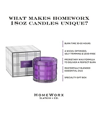 HomeWorx by Slatkin + Co. Sea Salt Lavender 18 oz. Candle