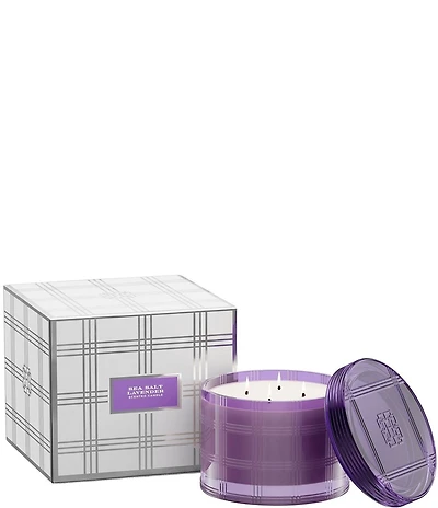 HomeWorx by Slatkin + Co. Sea Salt Lavender 80 oz. 5-Wick Luxe Candle