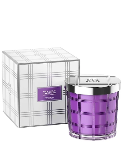 HomeWorx by Slatkin + Co. Sea Salt Lavender 80 oz. 5-Wick Luxe Candle