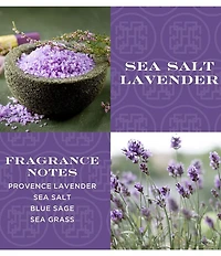 HomeWorx by Slatkin + Co. Sea Salt Lavender Candle, 18 oz.