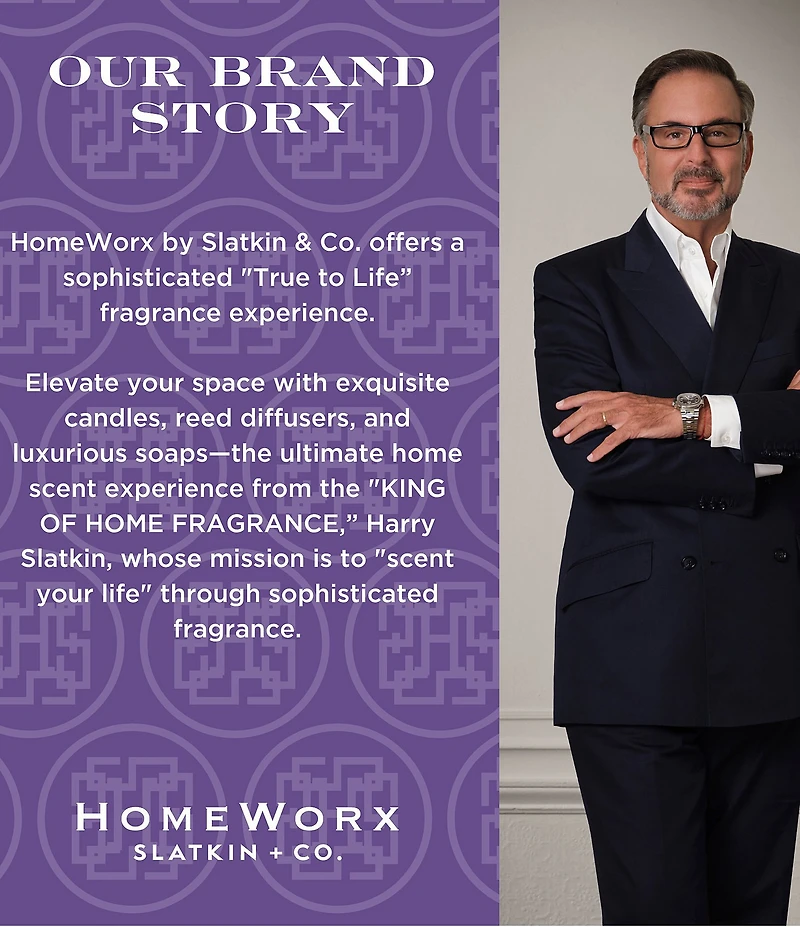 HomeWorx by Slatkin + Co. Sea Salt Lavender Candle, 18 oz.