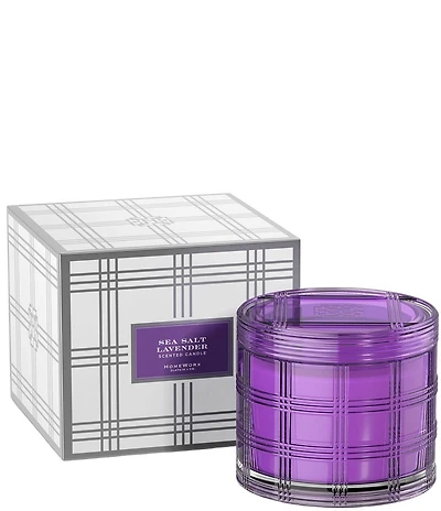 HomeWorx by Slatkin + Co. Sea Salt Lavender Candle, 18 oz.