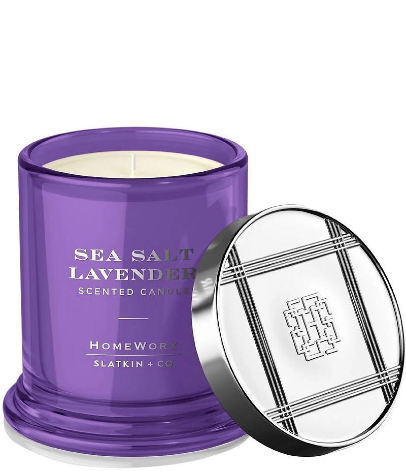 HomeWorx by Slatkin + Co. Sea Salt Lavender Candle