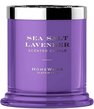 HomeWorx by Slatkin + Co. Sea Salt Lavender Candle