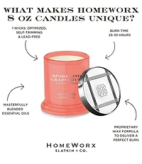 HomeWorx by Slatkin + Co. Sparkling Grapefruit Candle