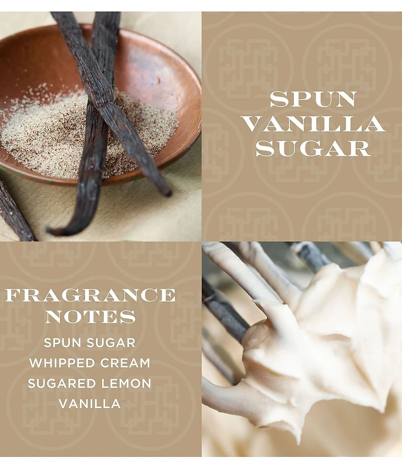 HomeWorx by Slatkin + Co. Spun Vanilla Sugar Candle, 8 oz.
