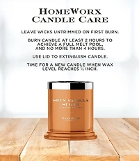 HomeWorx by Slatkin + Co. Spun Vanilla Sugar Candle, 8 oz.
