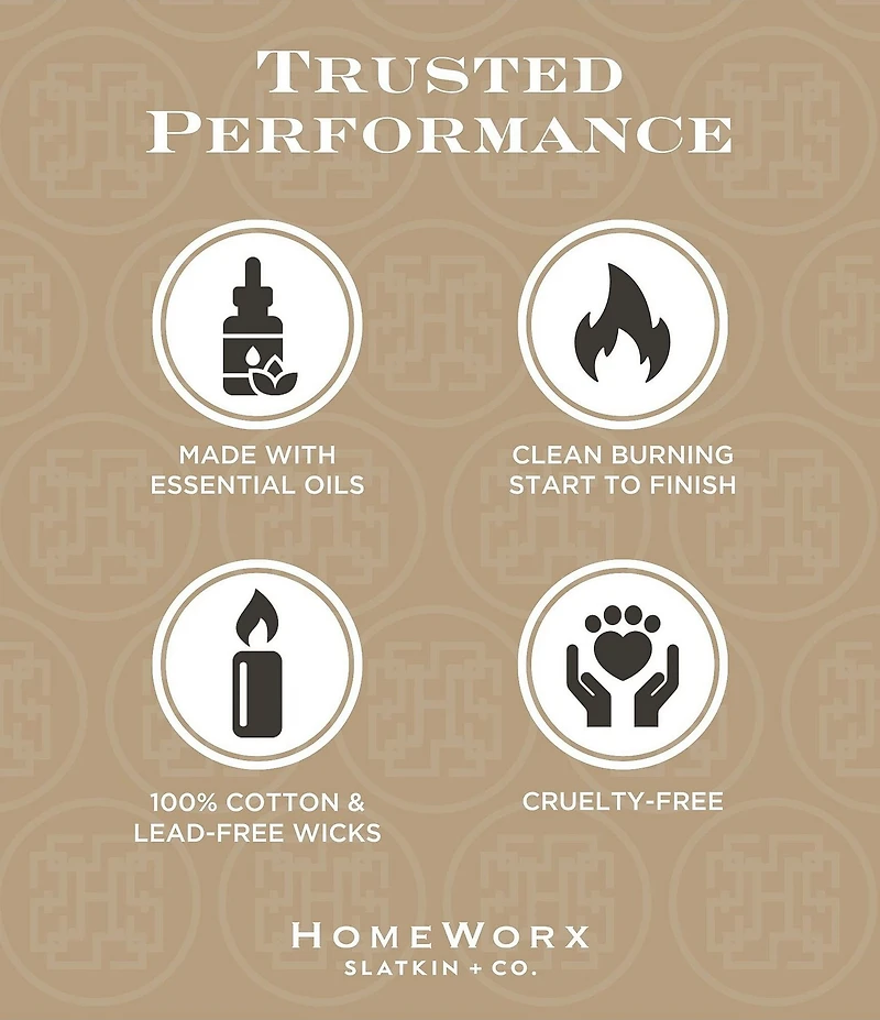 HomeWorx by Slatkin + Co. Spun Vanilla Sugar Candle, 8 oz.
