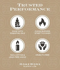 HomeWorx by Slatkin + Co. Spun Vanilla Sugar Candle, 8 oz.