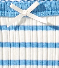 Honey & Sparkle Big Girls Stripe Ribbed Cami Tank Top