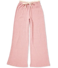Honey & Sparkle Big Girls Brushed Rib Front Tie Pants